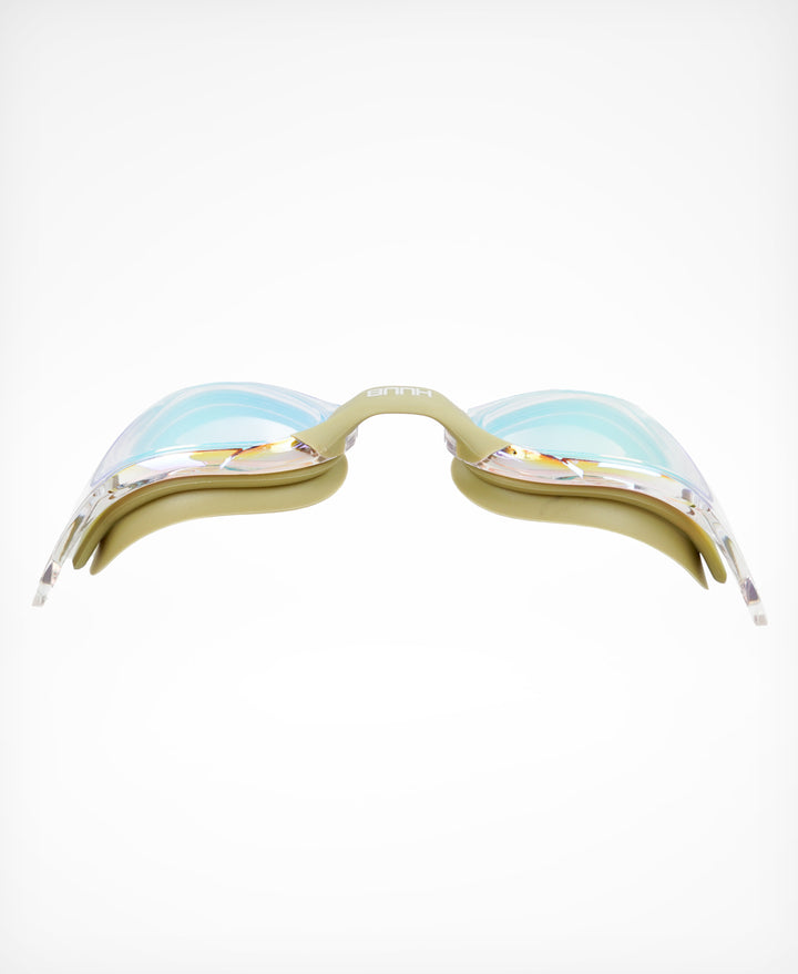 Lurz Schwimmbrille Salbei - Klarer Goldspiegel