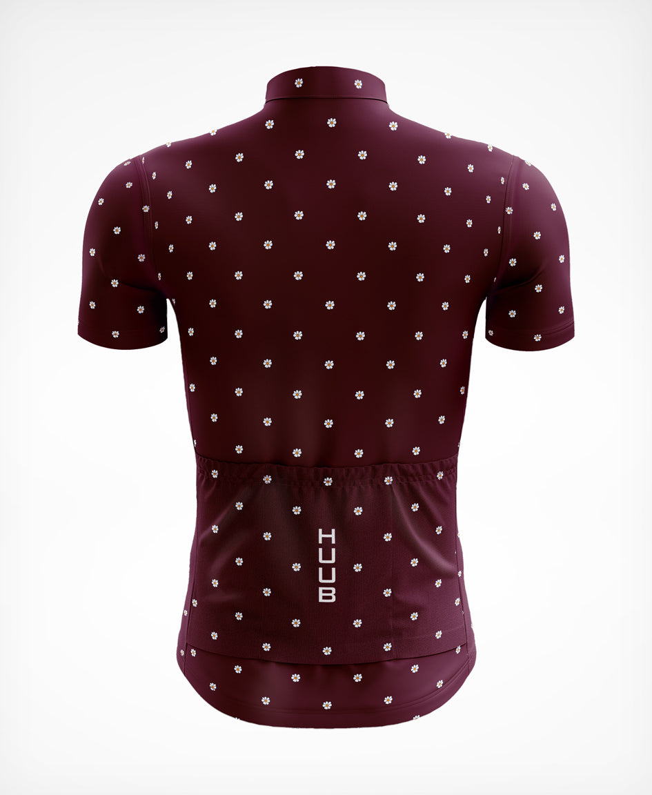 La Fleur Kurzarm-Jersey Grape Flowers - Damen