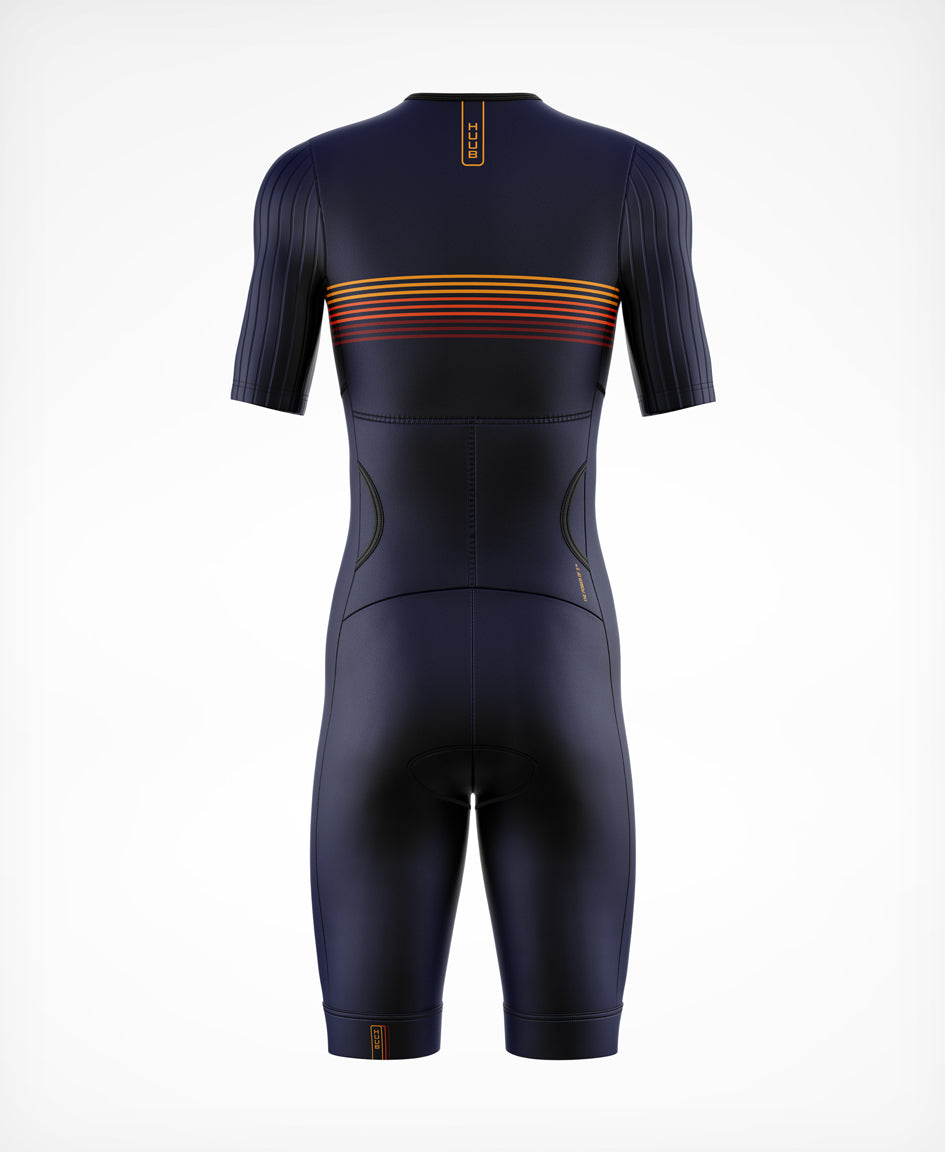 Power Of 3 Aero Tri Suit Navy - Herren