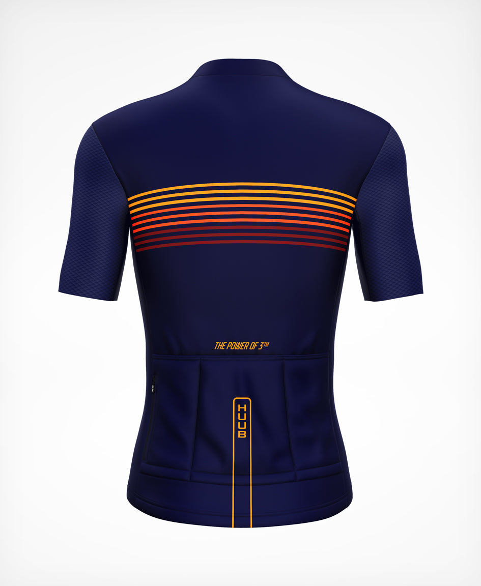 Power of 3 Cycle Jersey Navy - Men's