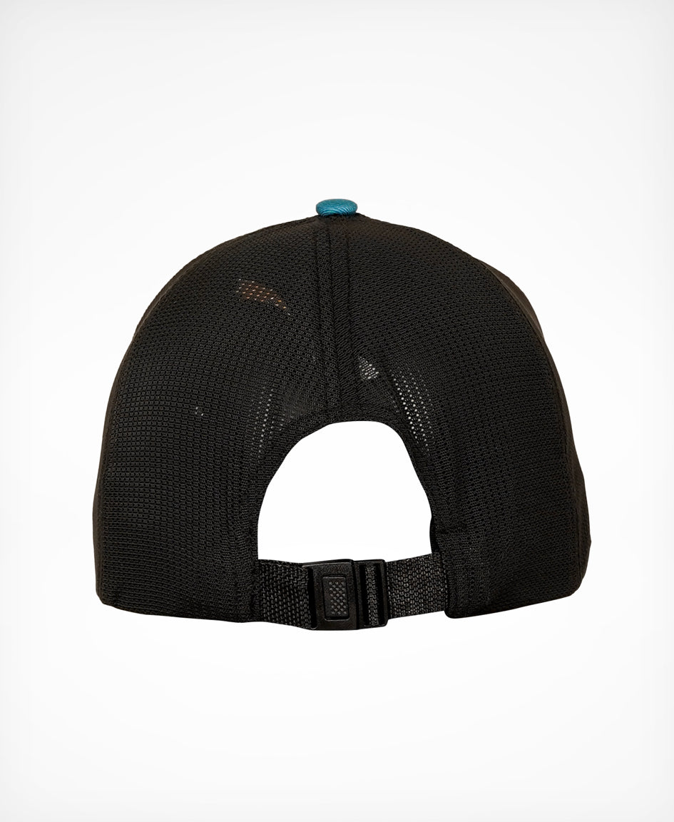 Running Baseball Cap - Black/Steel Blue