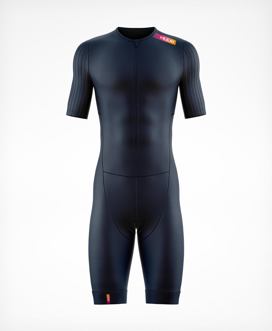 Horizon Aero Tri Suit - Orange / Pink