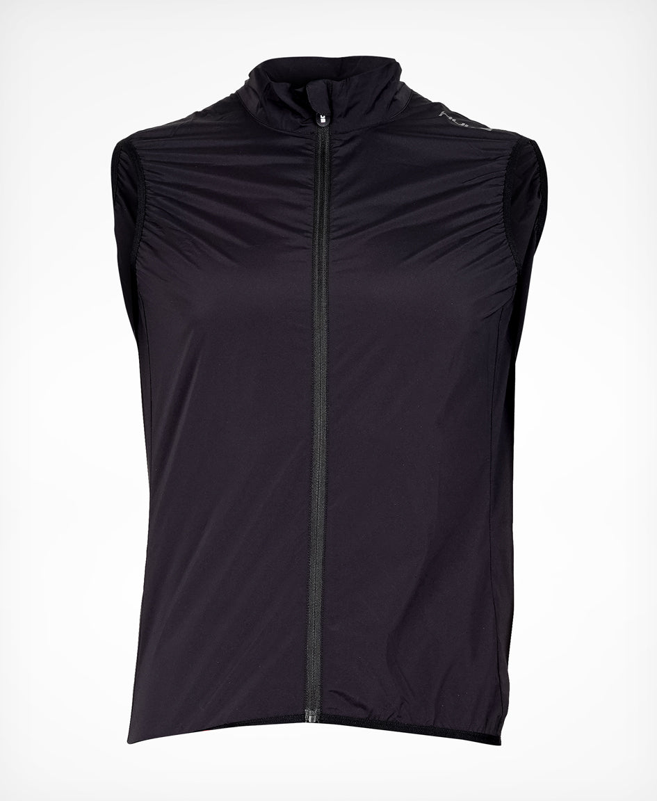 Strada Cycling Lightweight Gilet Black - Mens