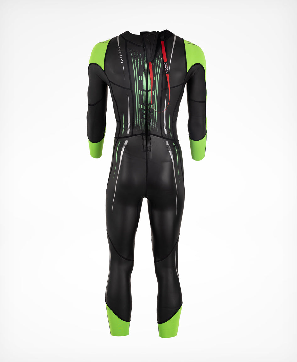 Surface Neoprenanzug Fluo Grün - Herren