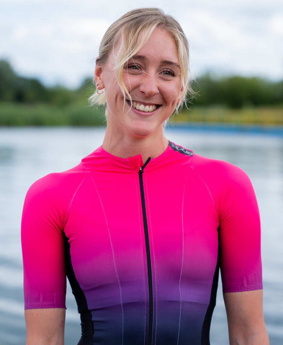 TC Performance Tri Suit Schwarz/Rose - Damen