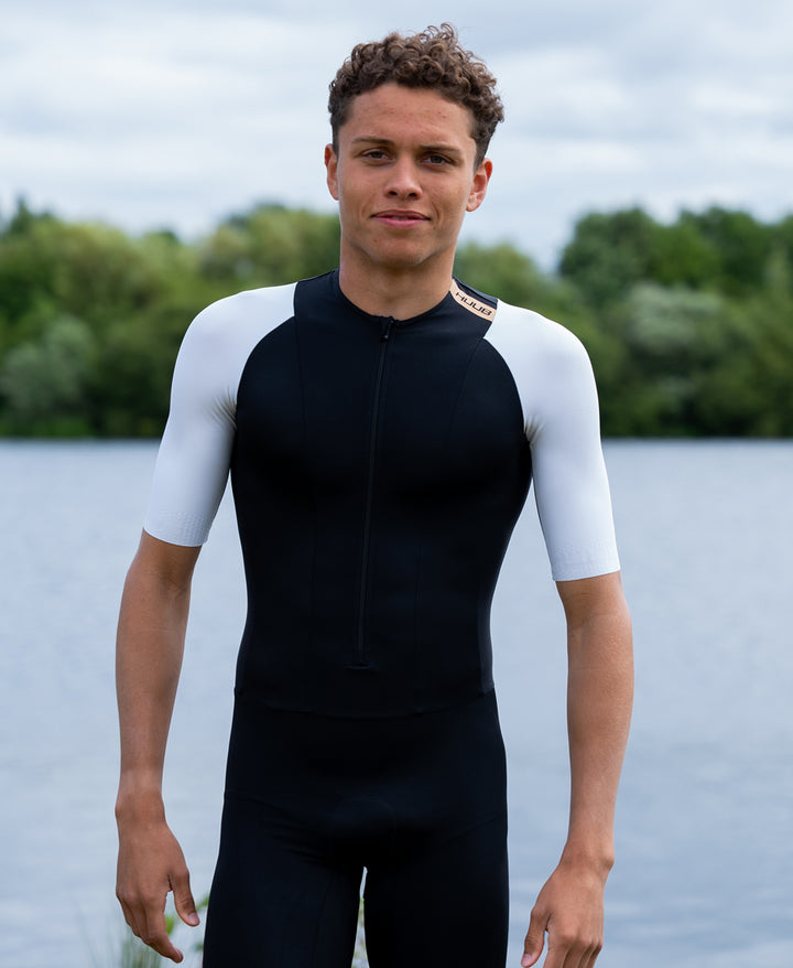 TC Performance Tri Suit Schwarz/Weiß - Herren