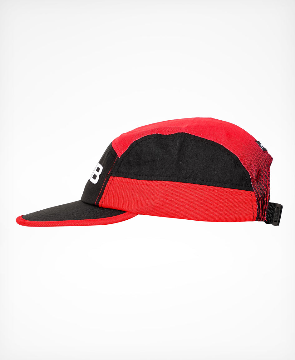 Training/Race Cap - Black/Red