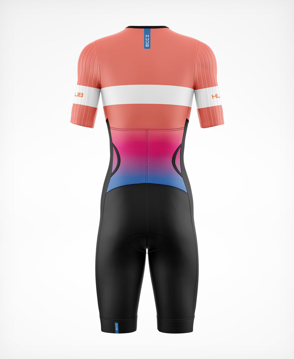 Vista Aero Tri Suit Salmon Pink - Women's