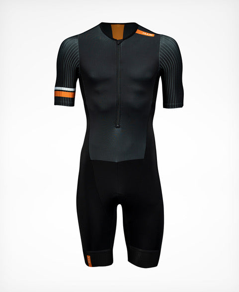 Mittsu Aero Tri Suit - Schwarz/Orange