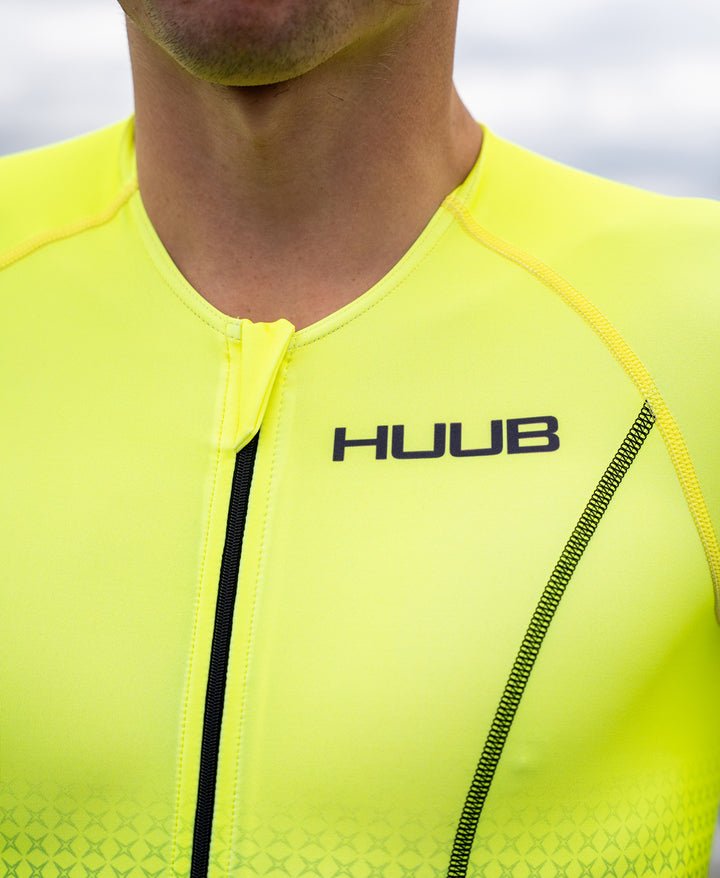 Commit Long Course Tri Suit Fluo Gelb - Herren