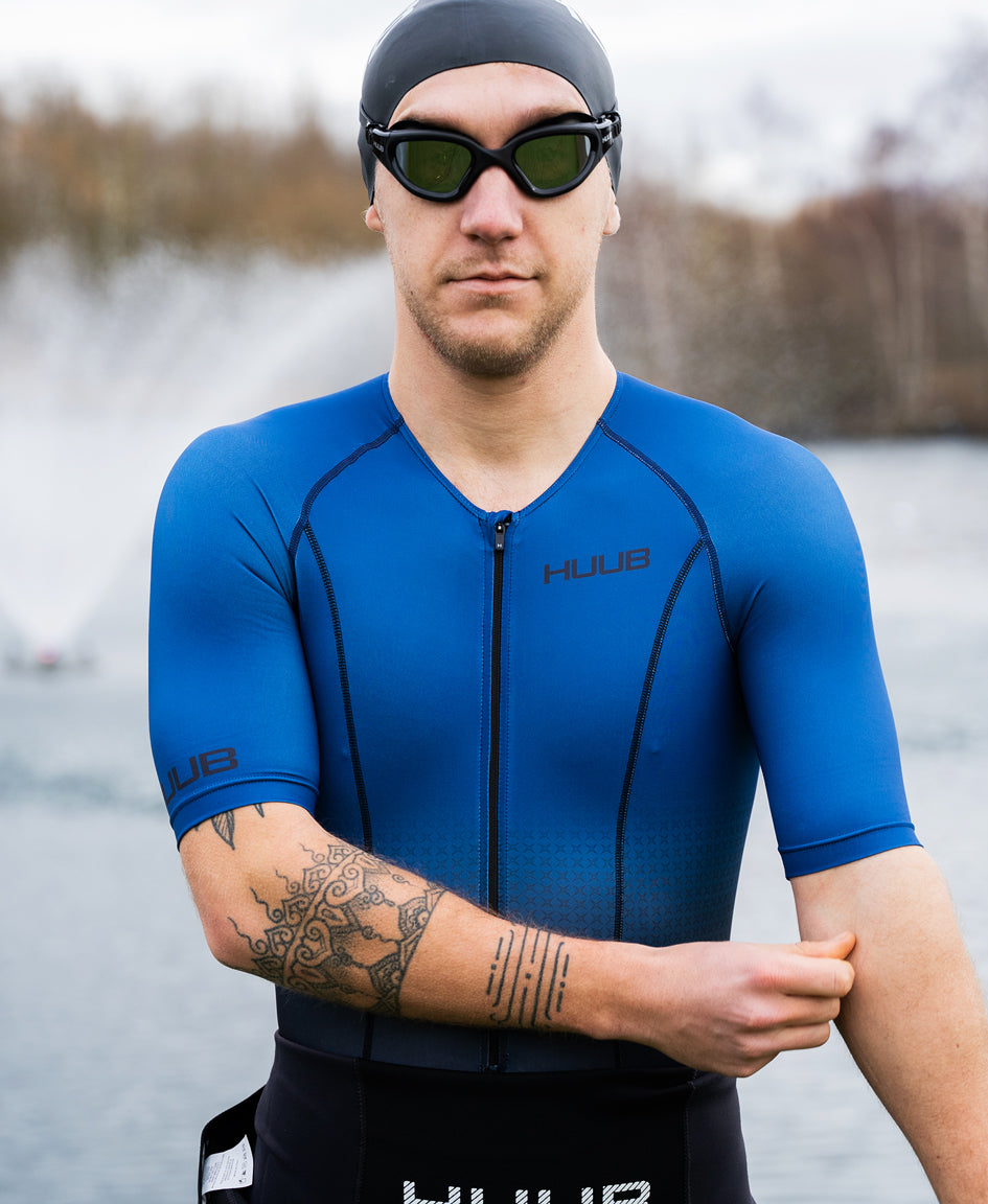 Commit Long Course Tri Suit Navy - Herren