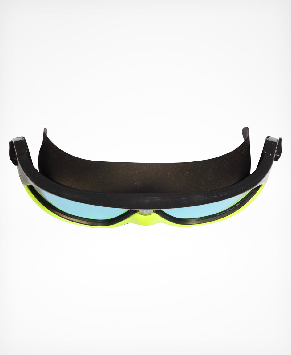 Ryft Open Water Swim Mask Met Schwarz / Gelb - Polarised Gold