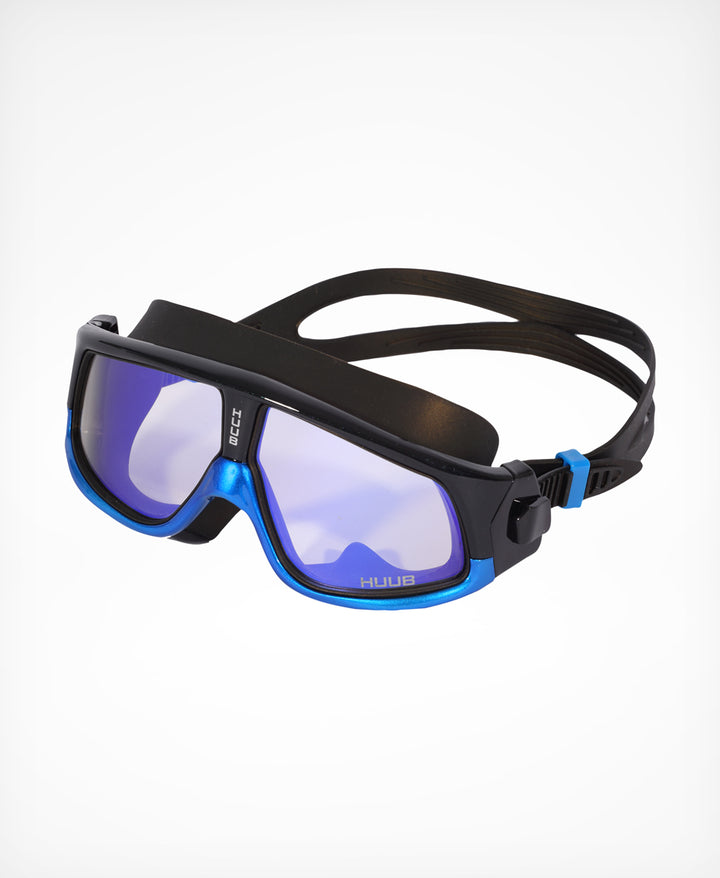 Ryft Open Water Swim Mask Schwarz / Photochromic - Blue Mirror Lens