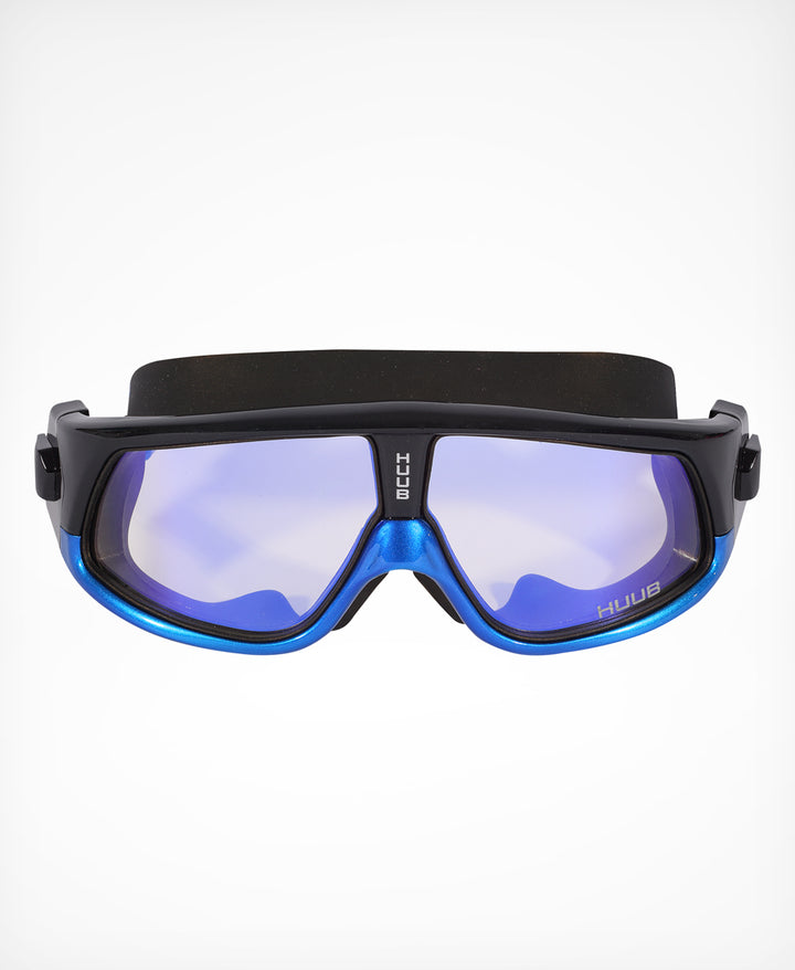 Ryft Open Water Swim Mask Schwarz / Photochromic - Blue Mirror Lens