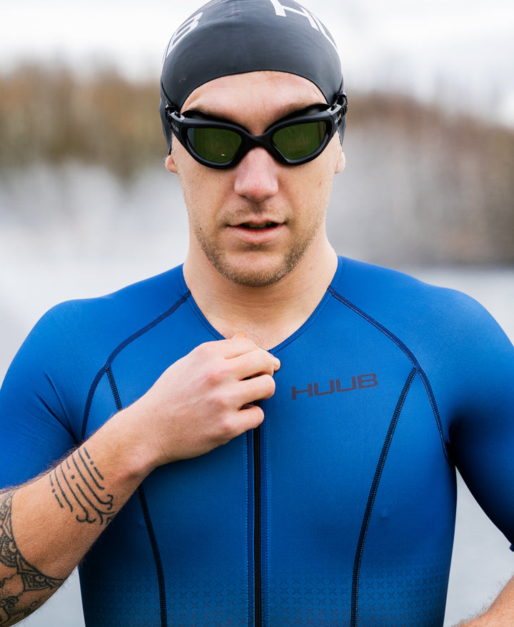 Commit Long Course Tri Suit Navy - Herren