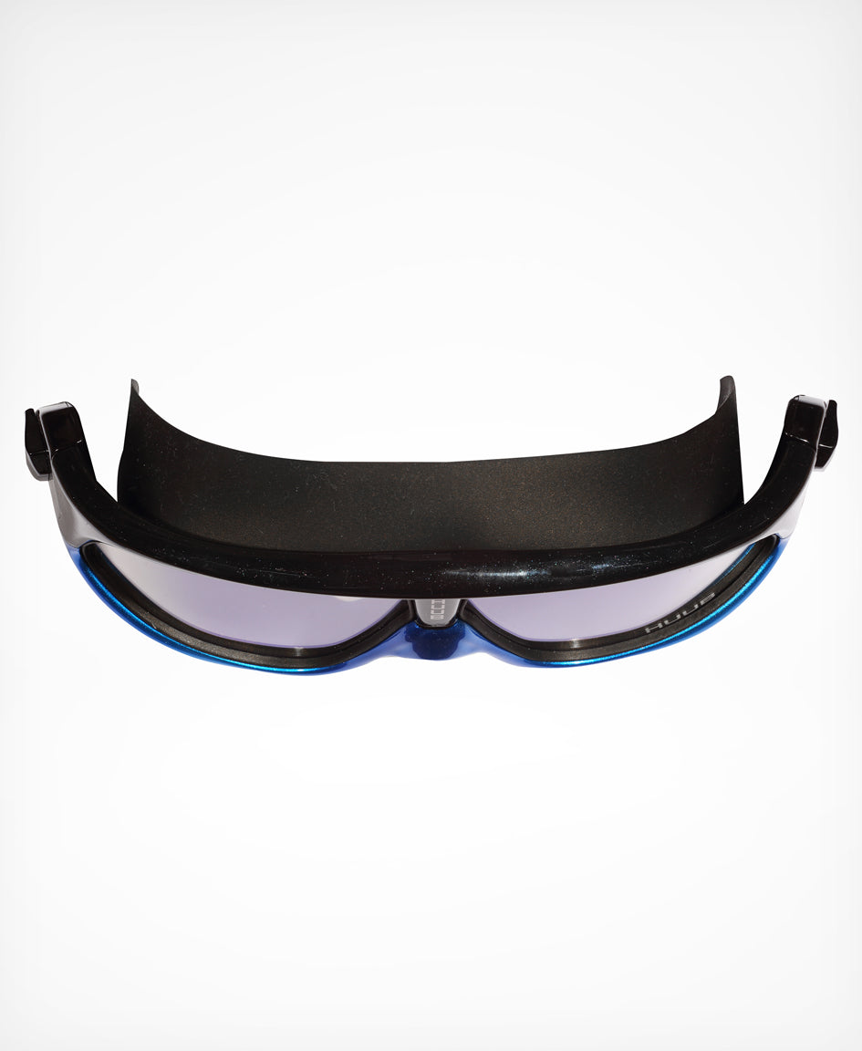 Ryft Open Water Swim Mask Schwarz / Photochromic - Blue Mirror Lens