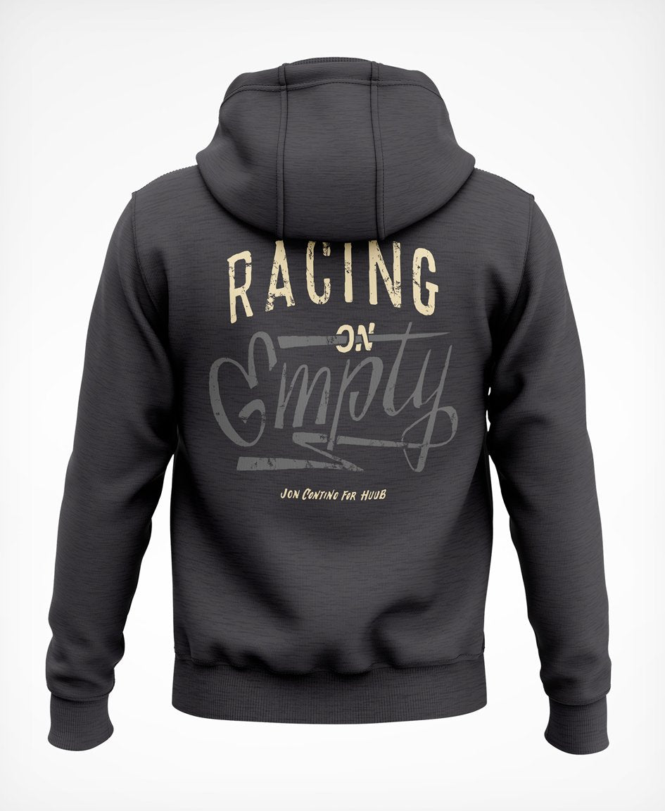 Racing On Empty Hoodie grau
