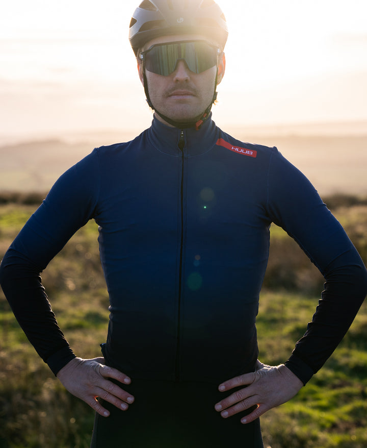 4882 Thermal Langarm-Radtrikot - Herren