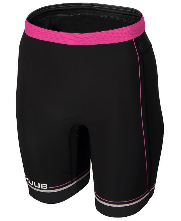 Core Triathlon Shorts (Größe XS) - Damen Schwarz/Pink