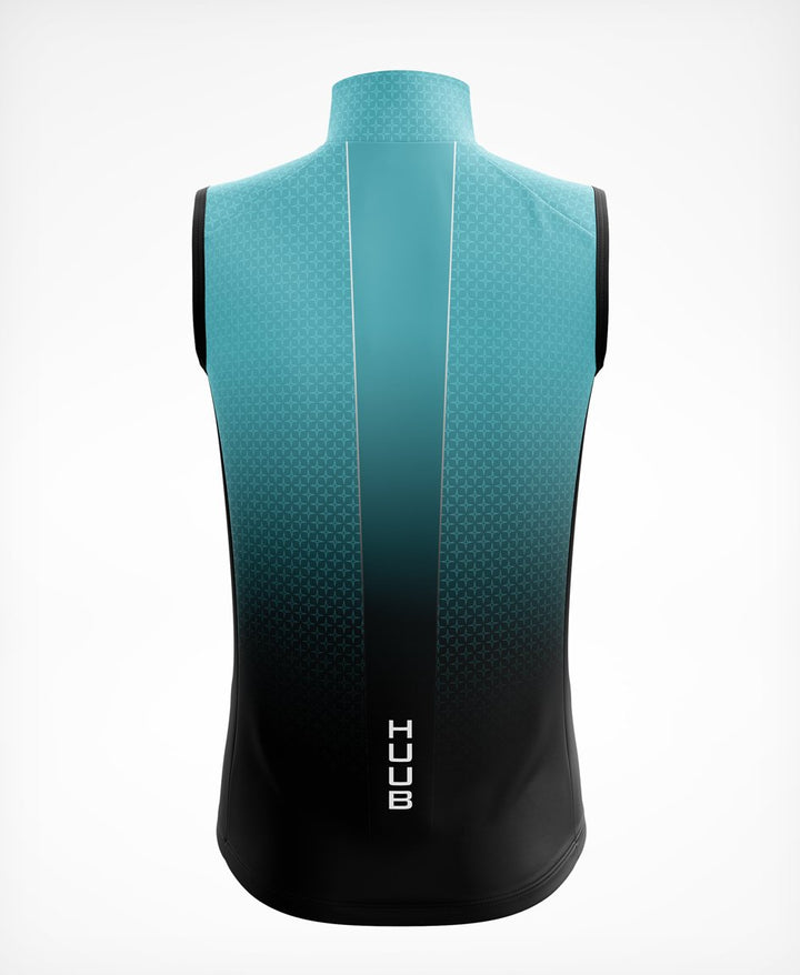Althea Cycling Gilet Black/Teal - Women's XL only
