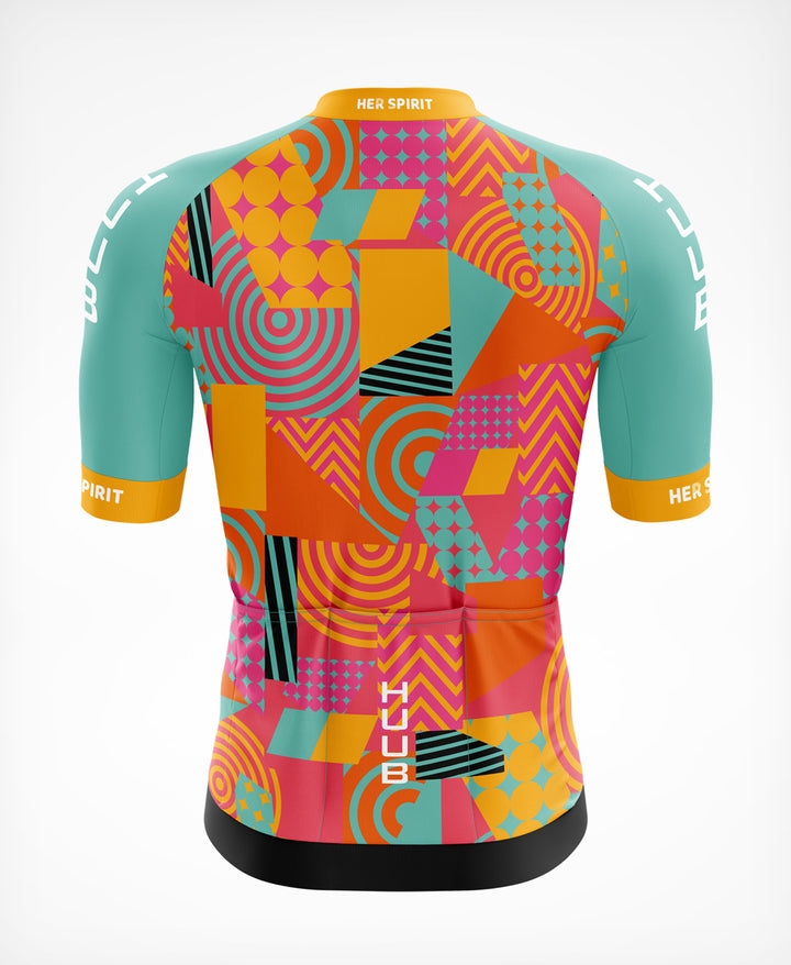Her Spirit Kurzarmtrikot Schwarz - Damen XXL