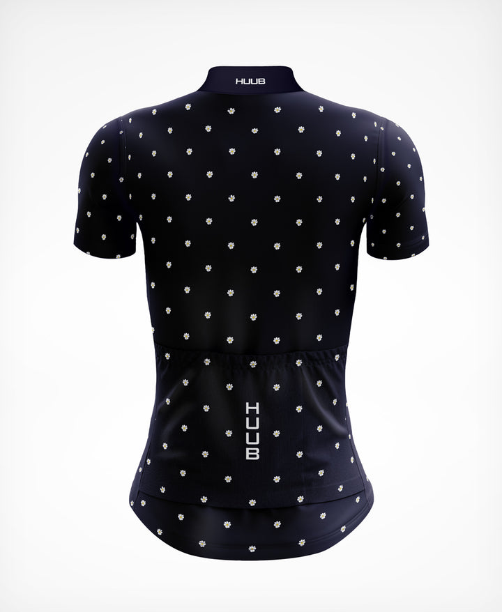 La Fleur Jersey Navy Blumen - Größe XL