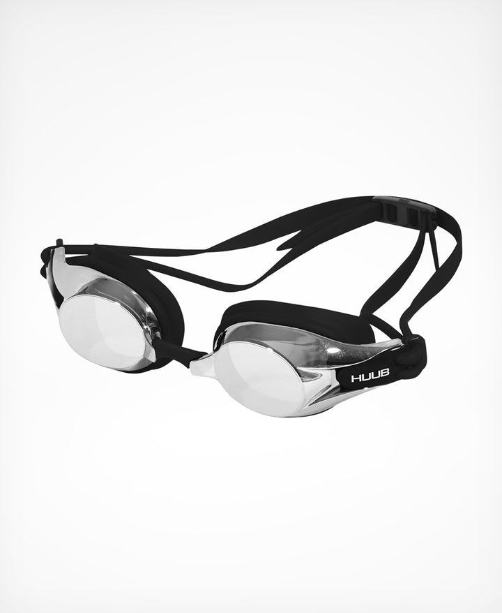 Varga II Race Schwimmbrille - Schwarz/verspiegelt