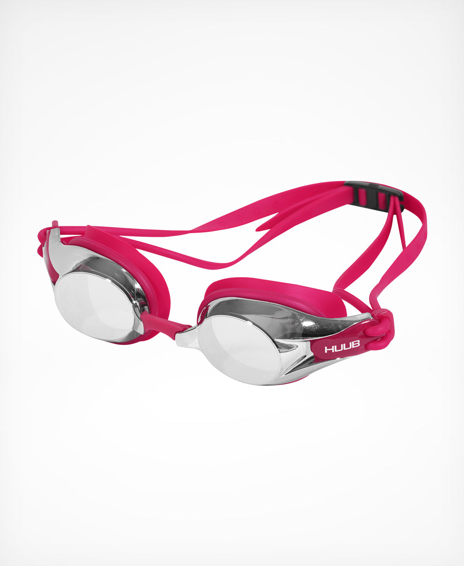 Varga II Race Schwimmbrille - rosa/verspiegelt