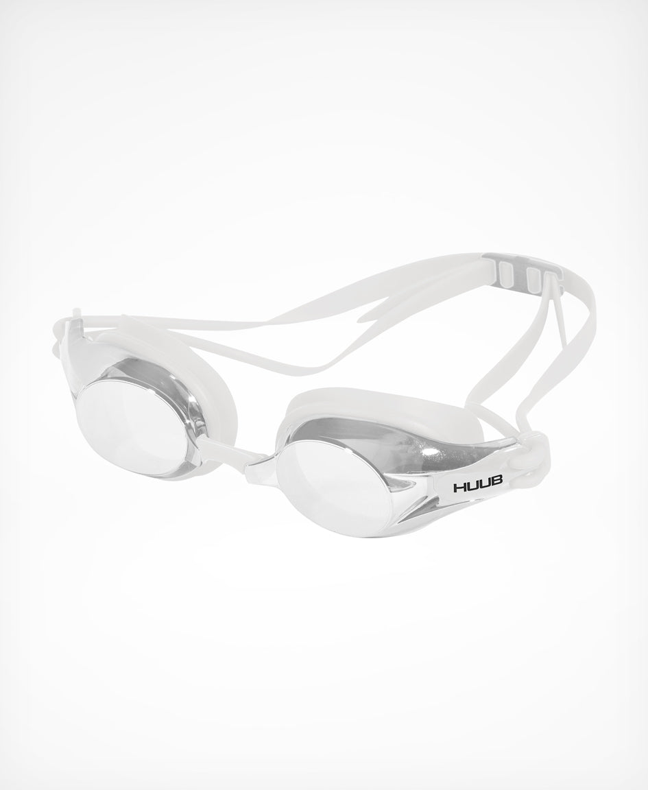 Varga II Race Schwimmbrille - Weiß/Klar