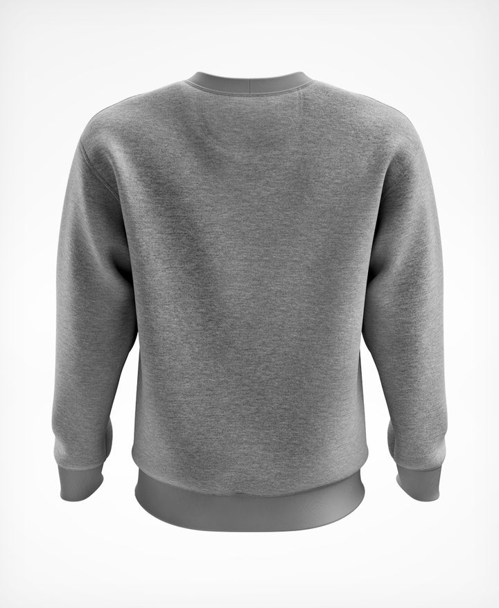 Sweatshirt - Skript Weiß